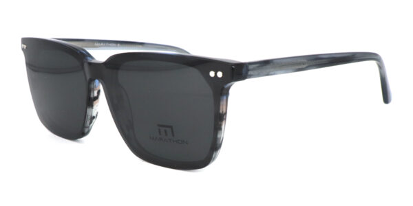 MONTURA ACETATO CLIP ON MARATHON CABALLERO - Imagen 4